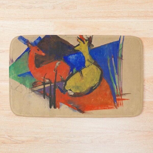 Item preview,  Franz Marc Art Prints   Two Deer Lying Down  Franz Marc  designed and sold by TeeARTHY.