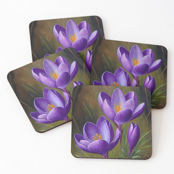 Item preview, Crocus Flowers  designed and sold by Vanover Designs.