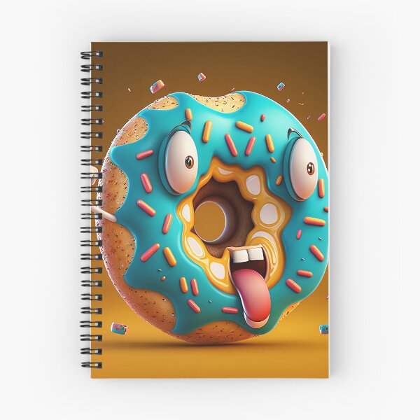 Item preview, Cartoon Donut V8 designed and sold by GummywormDesign.