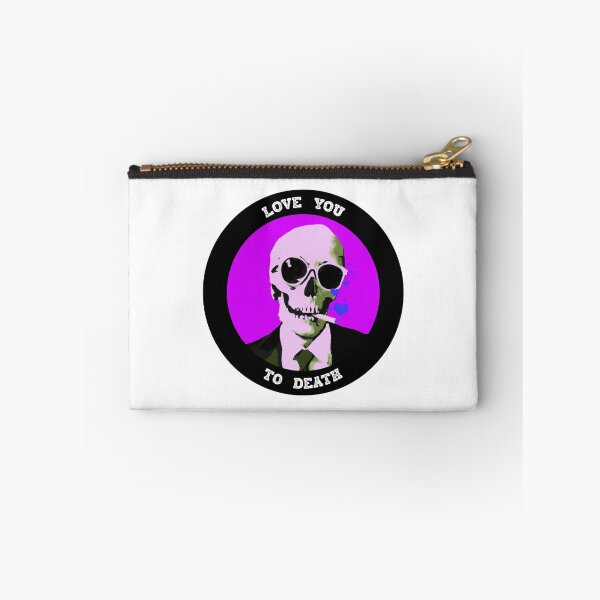 Artikelvorschau, Love You To Death Valentine Pop Art Skull entworfen und verkauft von PVSKI.