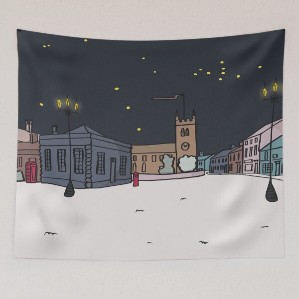 Item preview, TOWN CENTRE AND ST LUKE'S CHURCH | HOLMES CHAPEL designed and sold by axelle1410.