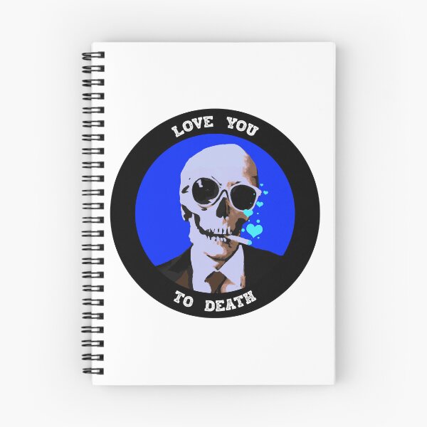 Item preview, Love You To Death Valentine Pop Art Skull designed and sold by PVSKI.