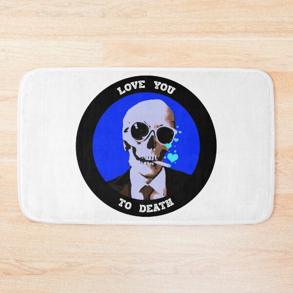Item preview, Love You To Death Valentine Pop Art Skull designed and sold by PVSKI.