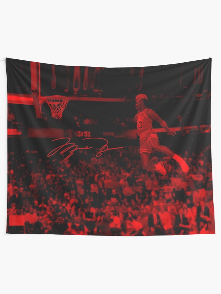 "Michael Jordan Celebrity (Sports Life)" Tapestry by Powerofwordss