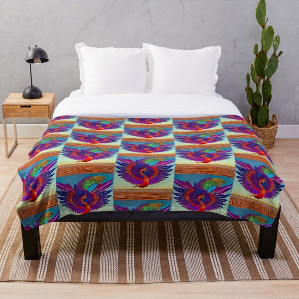 Item preview, The majestic red bird in the hot desert designed and sold by Kluckies.