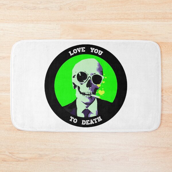 Item preview, Love You To Death Valentine Pop Art Skull designed and sold by PVSKI.