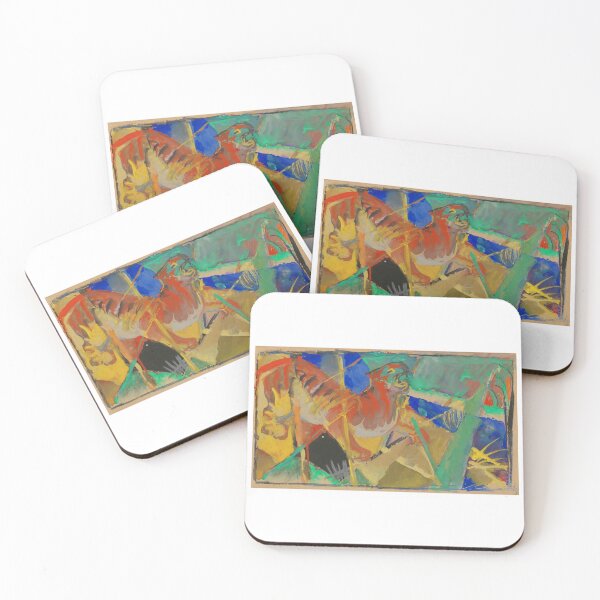 Item preview, Franz Marc Art Prints  Tiger in the Jungle  Franz Marc  designed and sold by TeeARTHY.