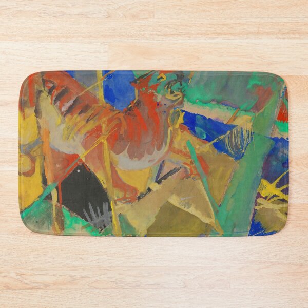 Item preview, Franz Marc Art Prints  Tiger in the Jungle  Franz Marc  designed and sold by TeeARTHY.
