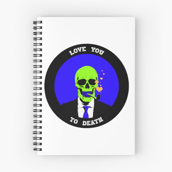 Item preview, Love You To Death Valentine Pop Art Skull designed and sold by PVSKI.