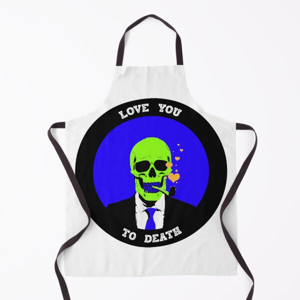 Item preview, Love You To Death Valentine Pop Art Skull designed and sold by PVSKI.