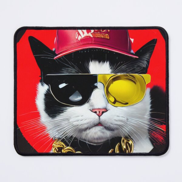 Item preview, The Majestic Mixer - The Club King - The Cat on the Ones and Twos designed and sold by WBP Mart.