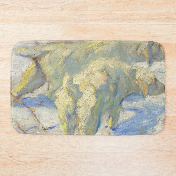 Item preview,  Franz Marc Art Prints  Siberian Dogs in the Snow   Franz Marc  designed and sold by TeeARTHY.