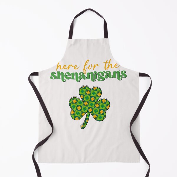 Item preview, Here For The Shenanigans Shamrock designed and sold by HappyLifeCreate.