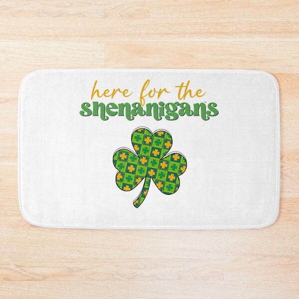 Item preview, Here For The Shenanigans Shamrock designed and sold by HappyLifeCreate.