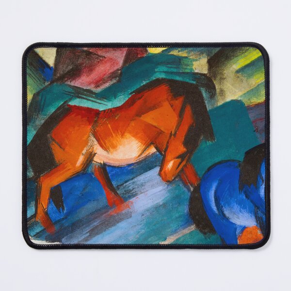 Item preview, Franz Marc Art Prints Red and blue horse Franz Marc designed and sold by TeeARTHY.