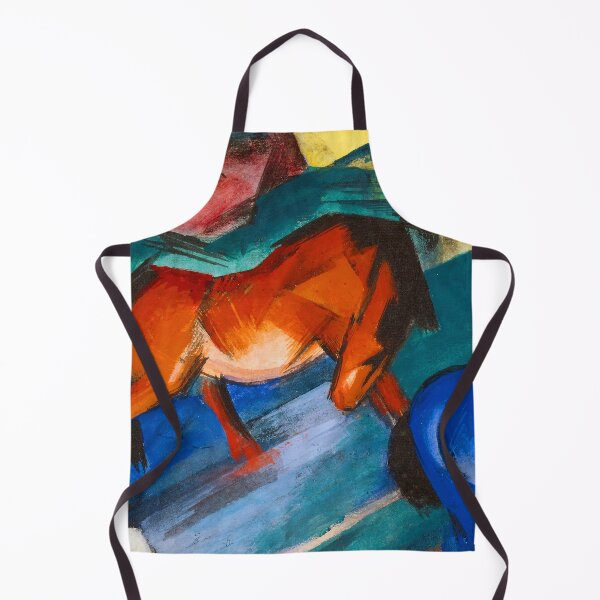 Item preview, Franz Marc Art Prints   Red and blue horse  Franz Marc  designed and sold by TeeARTHY.