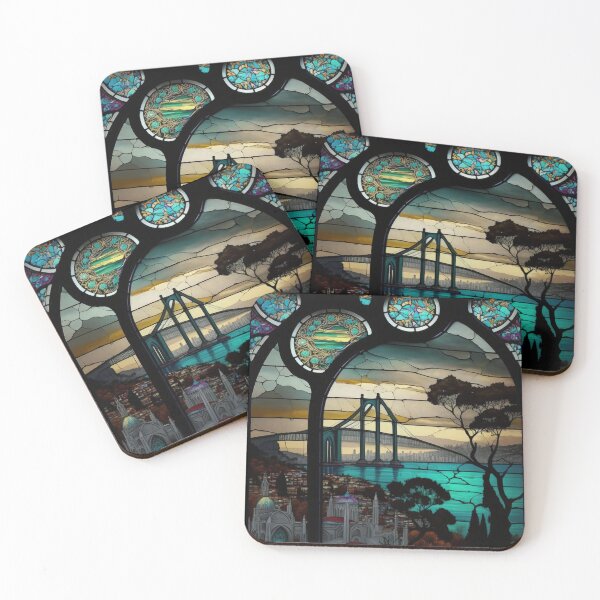 Item preview, Istanbul Sunrise over the Bosphorus Bridge designed and sold by Glassmaster.