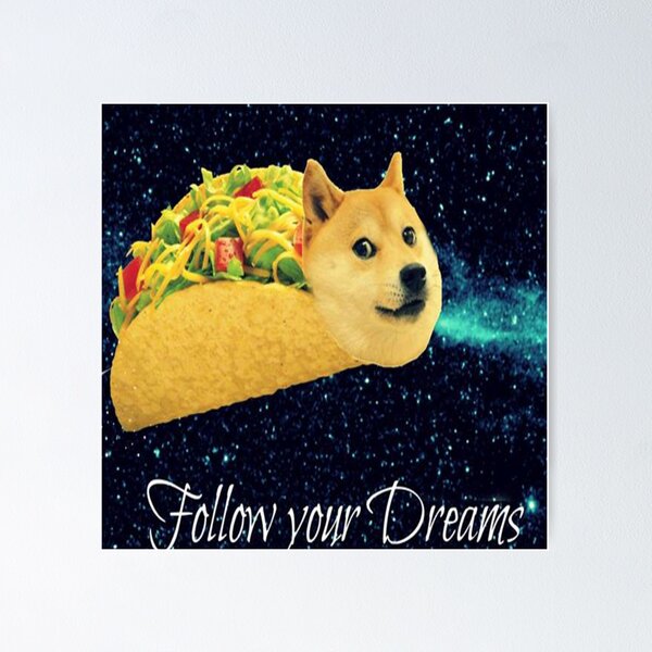 Artikel-Vorschau von Taco-Doge-Träume, designt und verkauft von Lauv Webb.