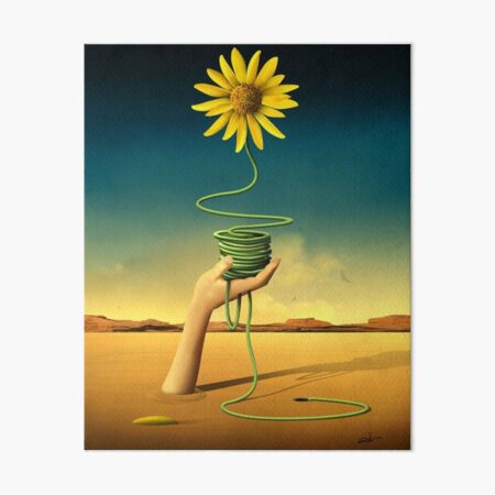 salvador dali sunflower painting