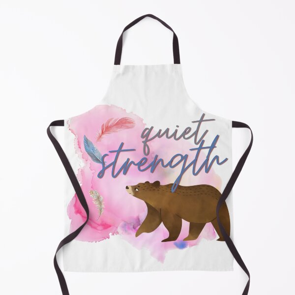 Item preview, Quiet Strength Watercolour Bear designed and sold by LoveofDog.