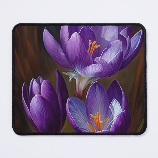 Item preview, Crocus Flowers designed and sold by Vanover Designs.