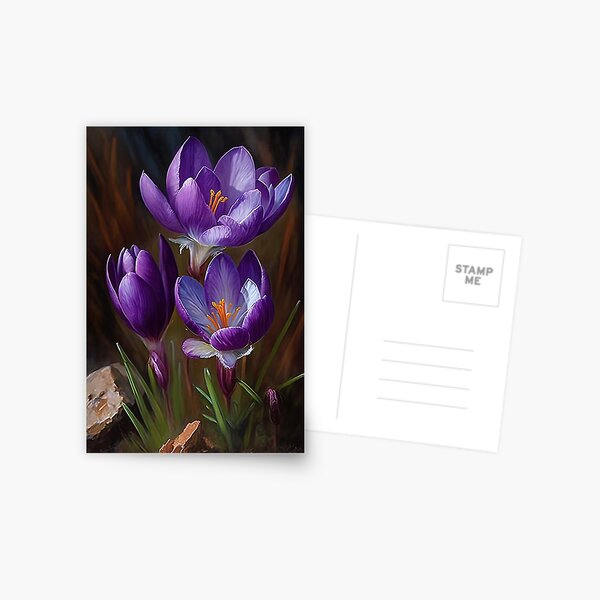 Item preview, Crocus Flowers  designed and sold by Vanover Designs.