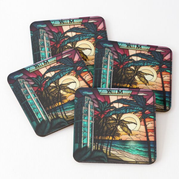 Item preview, Miami Heat: South Beach Sunset designed and sold by Glassmaster.