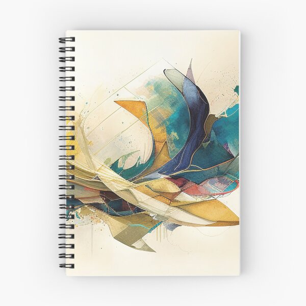 Item preview, Colorful abstract shapes geometry watercolor designed and sold by RK - Shop.