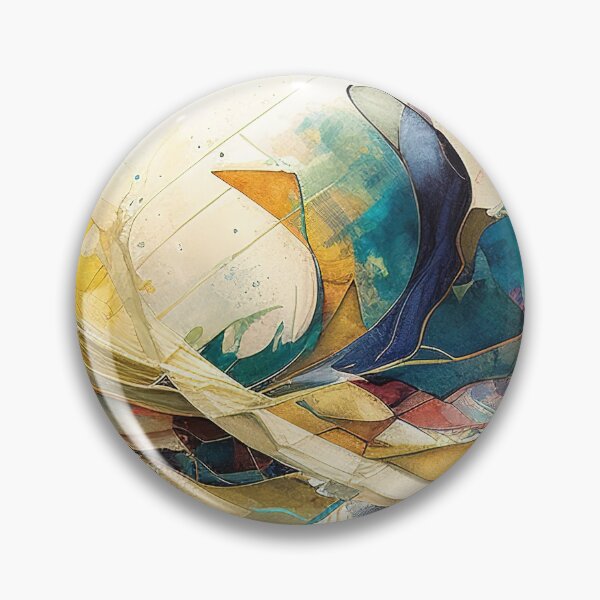 Item preview, Colorful abstract shapes geometry watercolor designed and sold by RK - Shop.