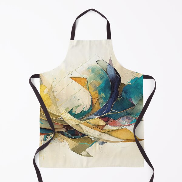 Item preview, Colorful abstract shapes geometry watercolor designed and sold by RK - Shop.
