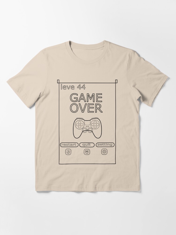 Game over designed interface | Essential T-Shirt