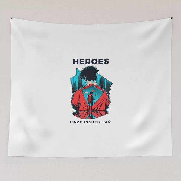 Item preview, Heros have issues too designed and sold by nagato-designs.