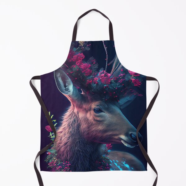 Item preview, Deer with Roses designed and sold by OccultDreams.