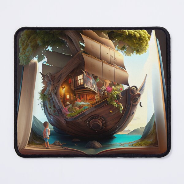 Item preview, Living Book - Pirates and Treasures designed and sold by LukeAiWalker.