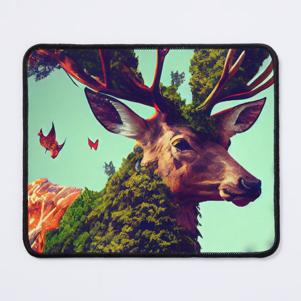 Item preview, Moss Covered Deer designed and sold by OccultDreams.