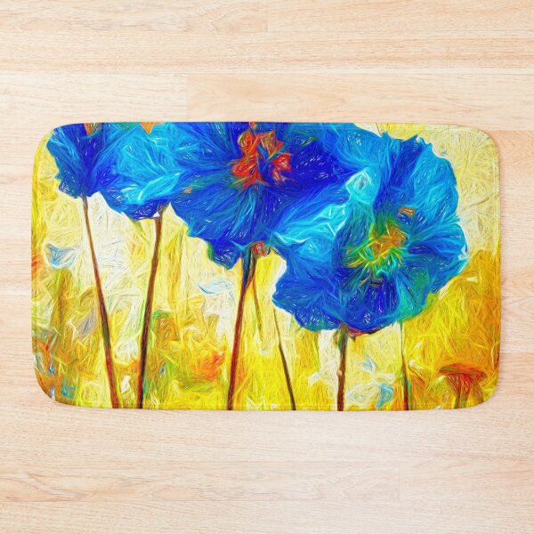 Item preview, Exploring Imaginary Worlds: The Vibrant Himalayan Blue Poppy II designed and sold by Rocky Mountain Artistry.