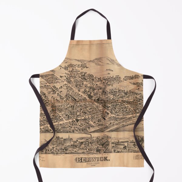 Item preview, Berwick, Pennsylvania (1884) designed and sold by allhistory.