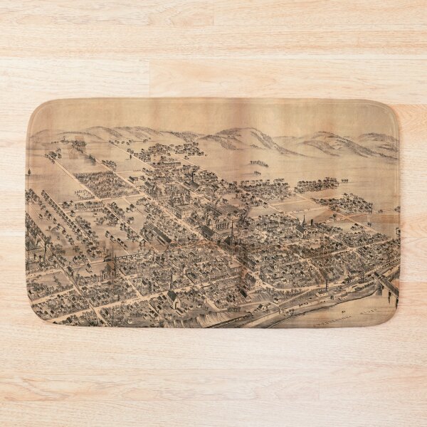 Item preview, Berwick, Pennsylvania (1884) designed and sold by allhistory.