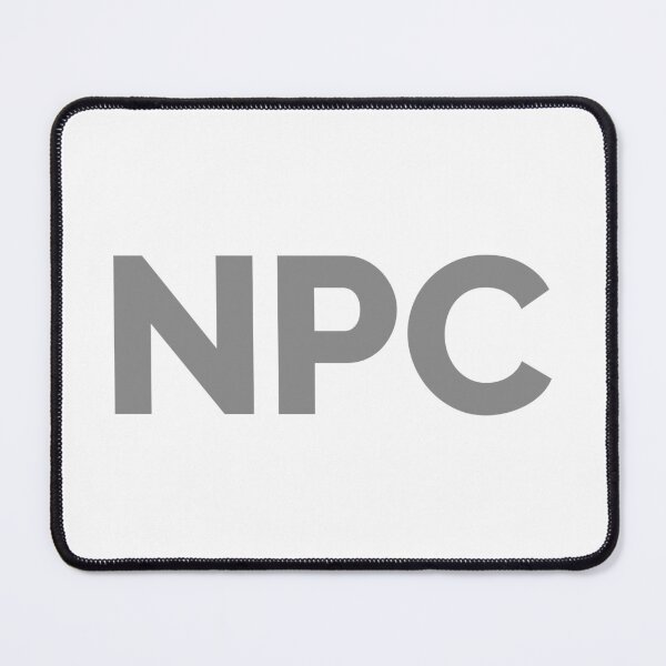 Item preview, NPC (Non-Player Character) - Grey Text designed and sold by STUDIO-72.