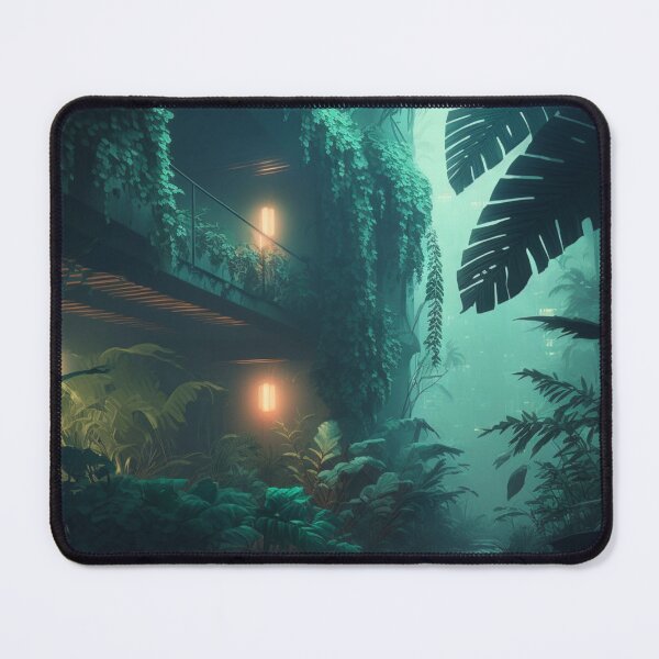 Item preview, Night in the Anime Jungle: Humidity Reigns in 8K Ultra-Realism designed and sold by Y-Elric-Y.