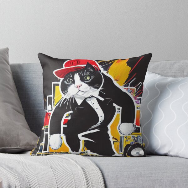 Item preview, The Black and White Beatmaker - The Cool Cat DJ - The Club King designed and sold by WBP Mart.