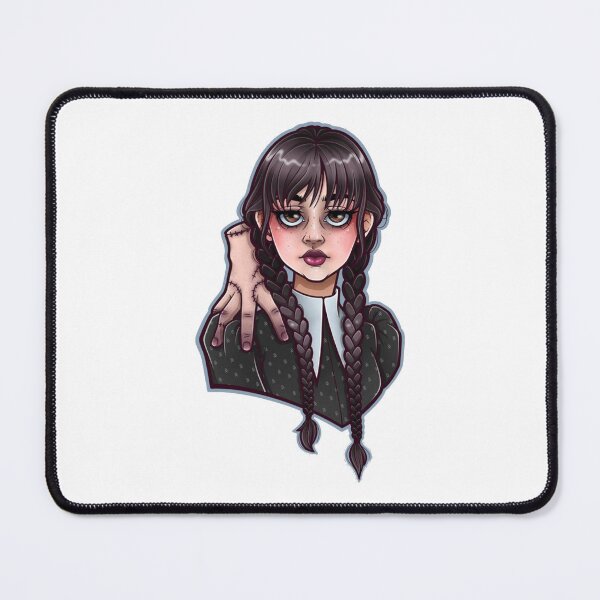 Item preview, Wednesday Addams Embroidered Jenna Ortega Addams, The Addams Family designed and sold by bonhwa88.