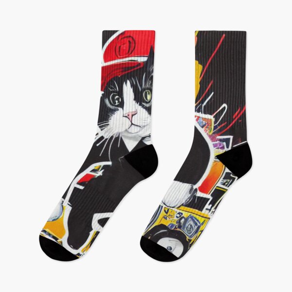 Item preview, The Black and White Beatmaker - The Cool Cat DJ - The Club King designed and sold by WBP Mart.