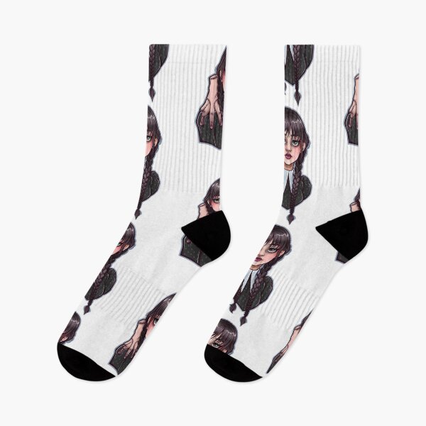 Item preview, Wednesday Addams Embroidered Jenna Ortega Addams, The Addams Family  designed and sold by bonhwa88.