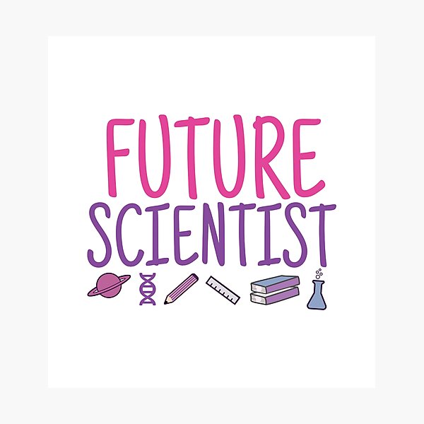Item preview, Future Scientist designed and sold by Think4Prints.