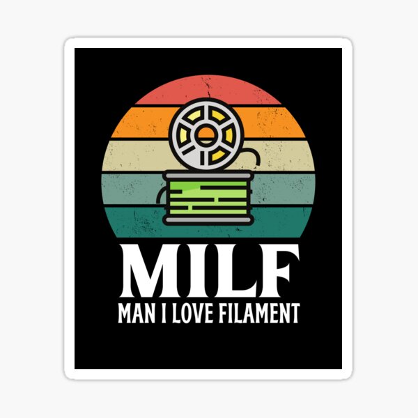 Item preview, MILF, Man I Love Filament designed and sold by BadAttitudeTees.