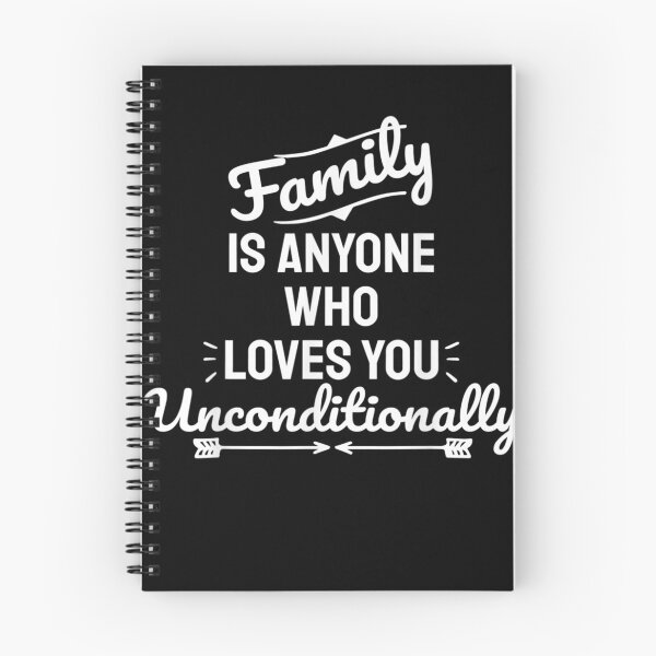 Item preview, Family Is Anyone Who Loves You Unconditionally T-Shirt designed and sold by Larcossee ⭐⭐⭐⭐⭐.