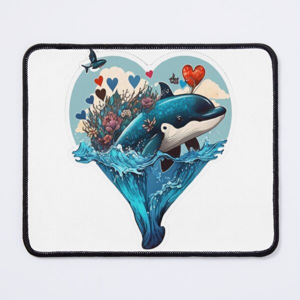 Item preview, Orca Is My Valentine designed and sold by laurateamart.