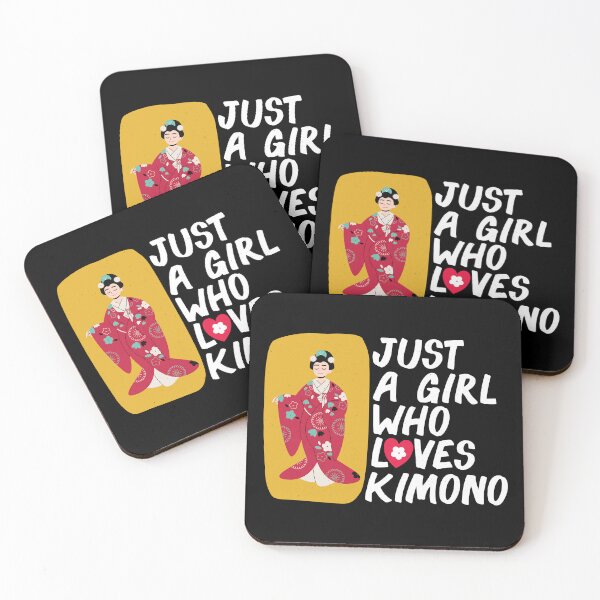 Item preview, Just a Girl Who Loves Kimono, Kimono girl, Gift for Japan Lover designed and sold by DADA635.