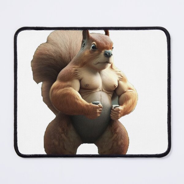 Item preview, Bodybuilder Angry Squirrel designed and sold by OmniDeals.